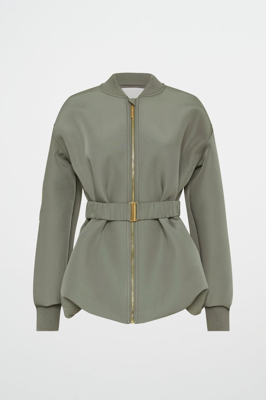 Outerwear Aje ATHLETICA | Belted Jacket 722 Midnight Grey/Gold