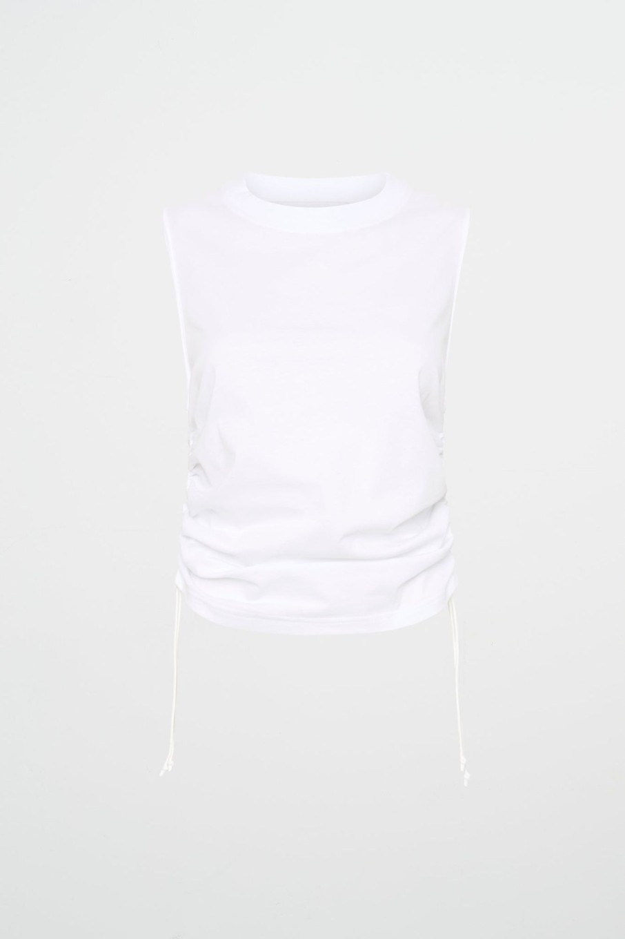 Tops Aje ATHLETICA | Drawcord Tank 131 White/Rouge Pink