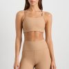 Tops Aje ATHLETICA | Ribbed Active Sports Bra 149 Natural Tan