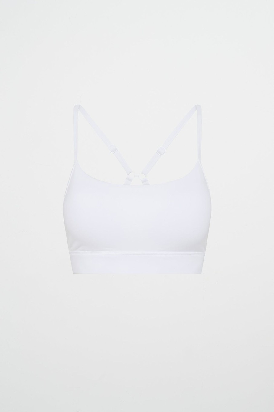 Tops Aje ATHLETICA | Square Neck Sports Bra 307 White