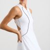 Outerwear Aje ATHLETICA | Active Tennis Dress White/Black Logo