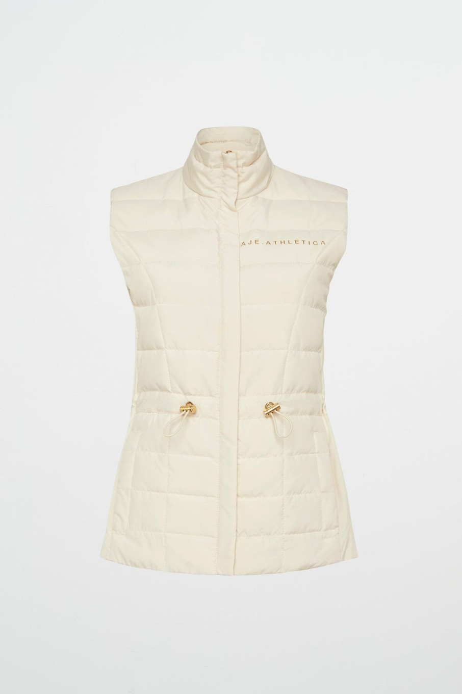 Outerwear Aje ATHLETICA | Essential Puffer Vest 721 Light Ivory