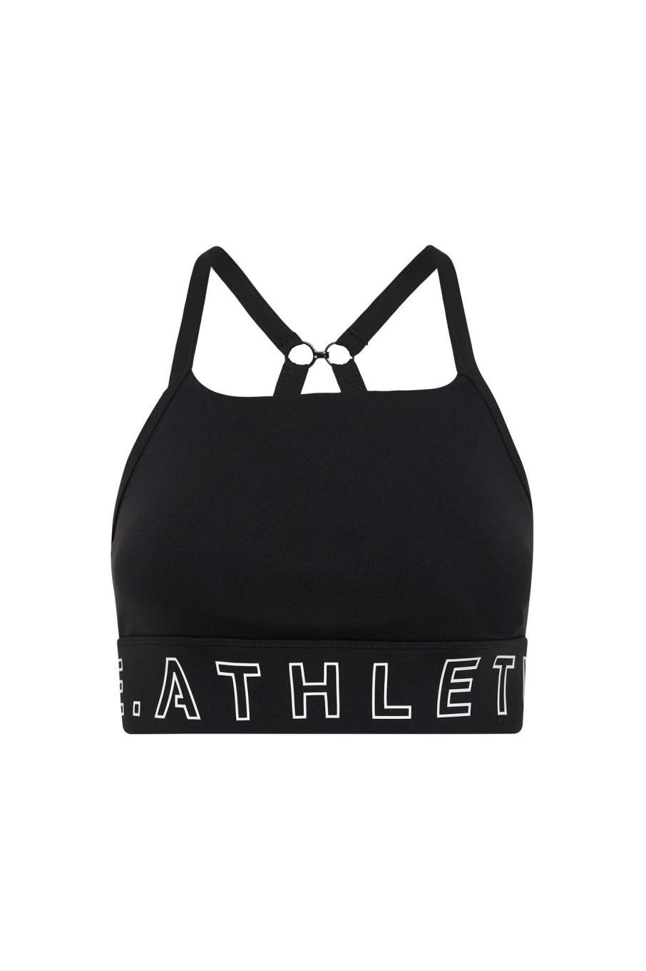 Tops Aje ATHLETICA | Logotape Adjustable Strap Sports Bra 307 Black/White