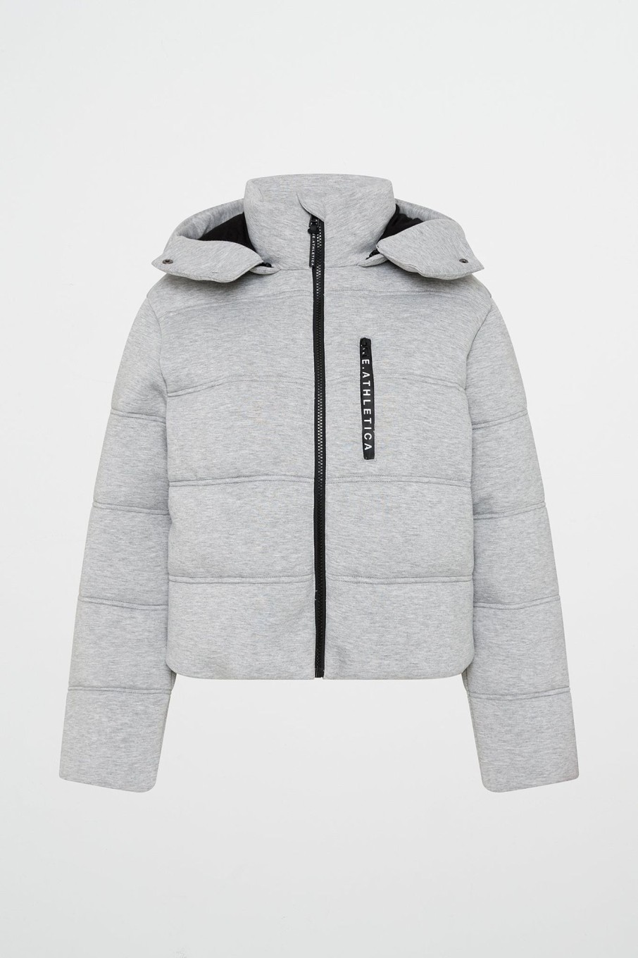 Outerwear Aje ATHLETICA | Cropped Puffer Jacket 761 Grey Marle