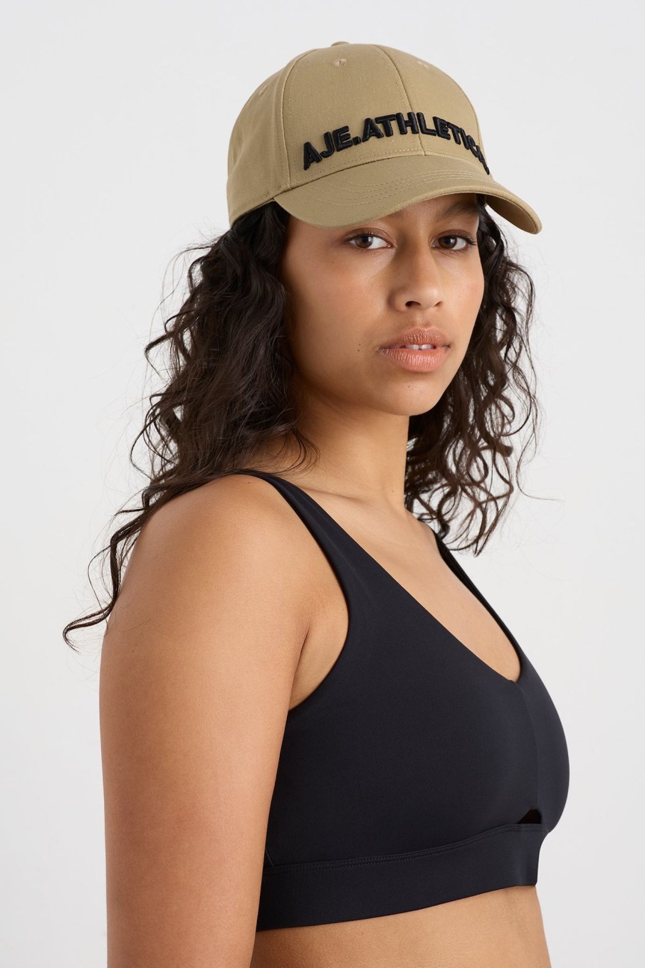 Accessories Aje ATHLETICA | Bold Logo Cap 947 Natural/Black