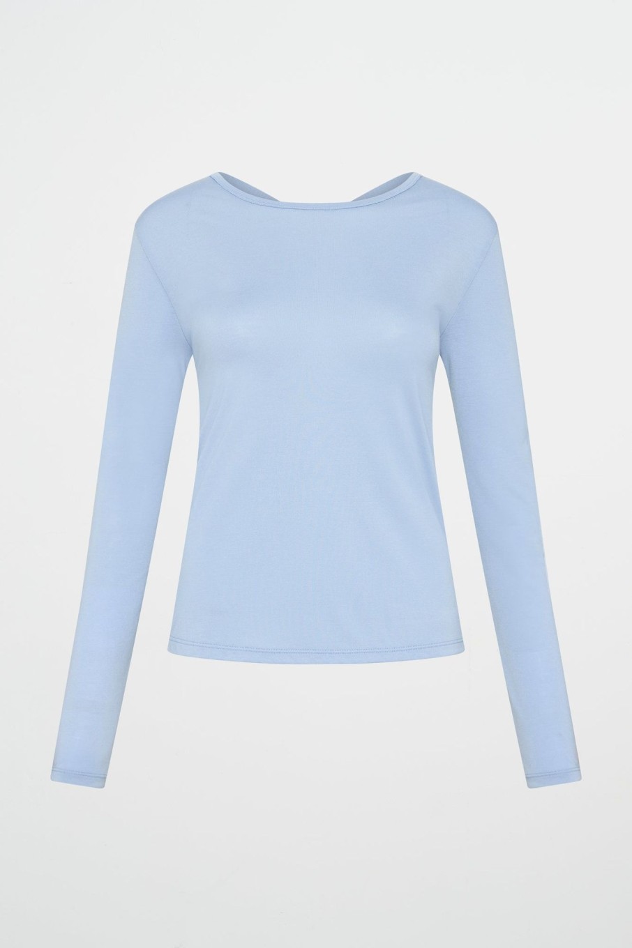 Tops Aje ATHLETICA | Long Sleeve Twist Tee 121 Steel Blue