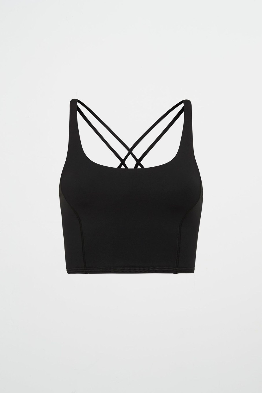 Tops Aje ATHLETICA | Cross Back Crop Top 301 Black