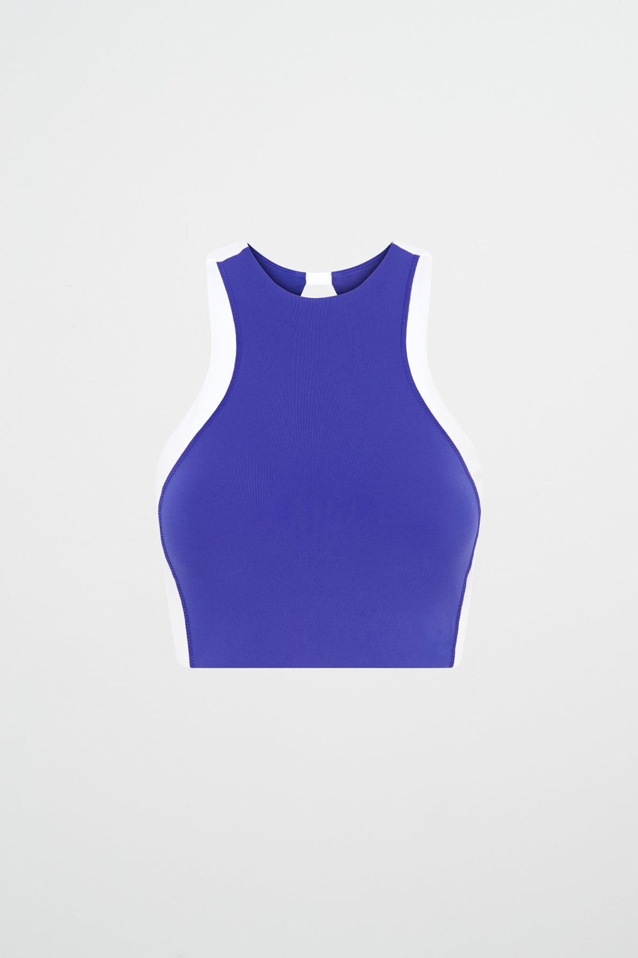 Tops Aje ATHLETICA | Panel Crop Top 336 Electric Blue