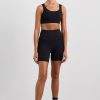 Bottoms Aje ATHLETICA | Peached Mid Length Bike Short 601 Black