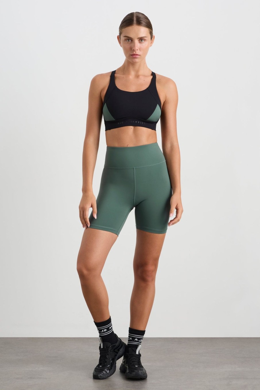 Bottoms Aje ATHLETICA | Mid Bike Shorts 636 Moss Green