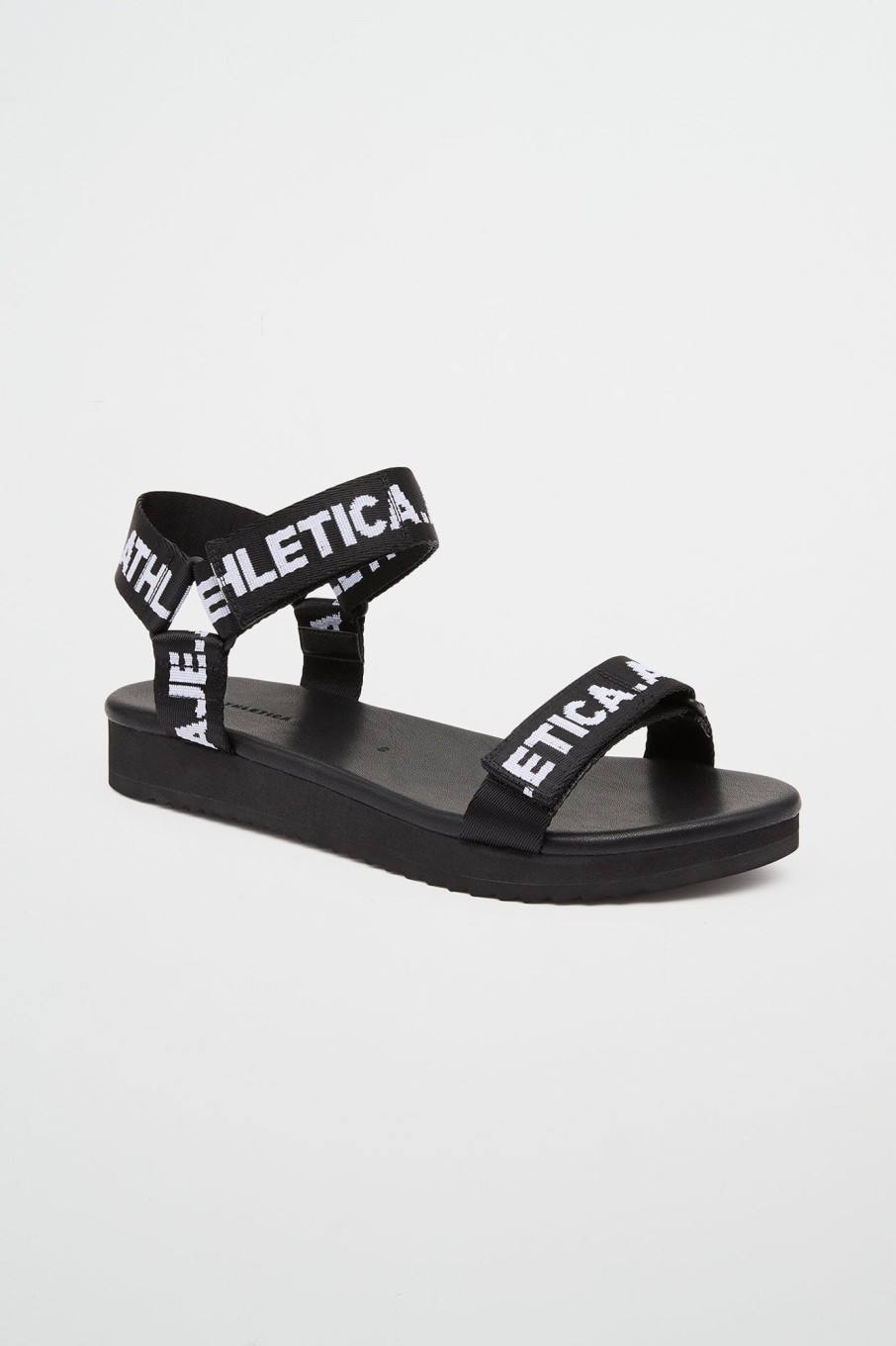 Accessories Aje ATHLETICA | Bold Logotape Sandal 917 Black/White