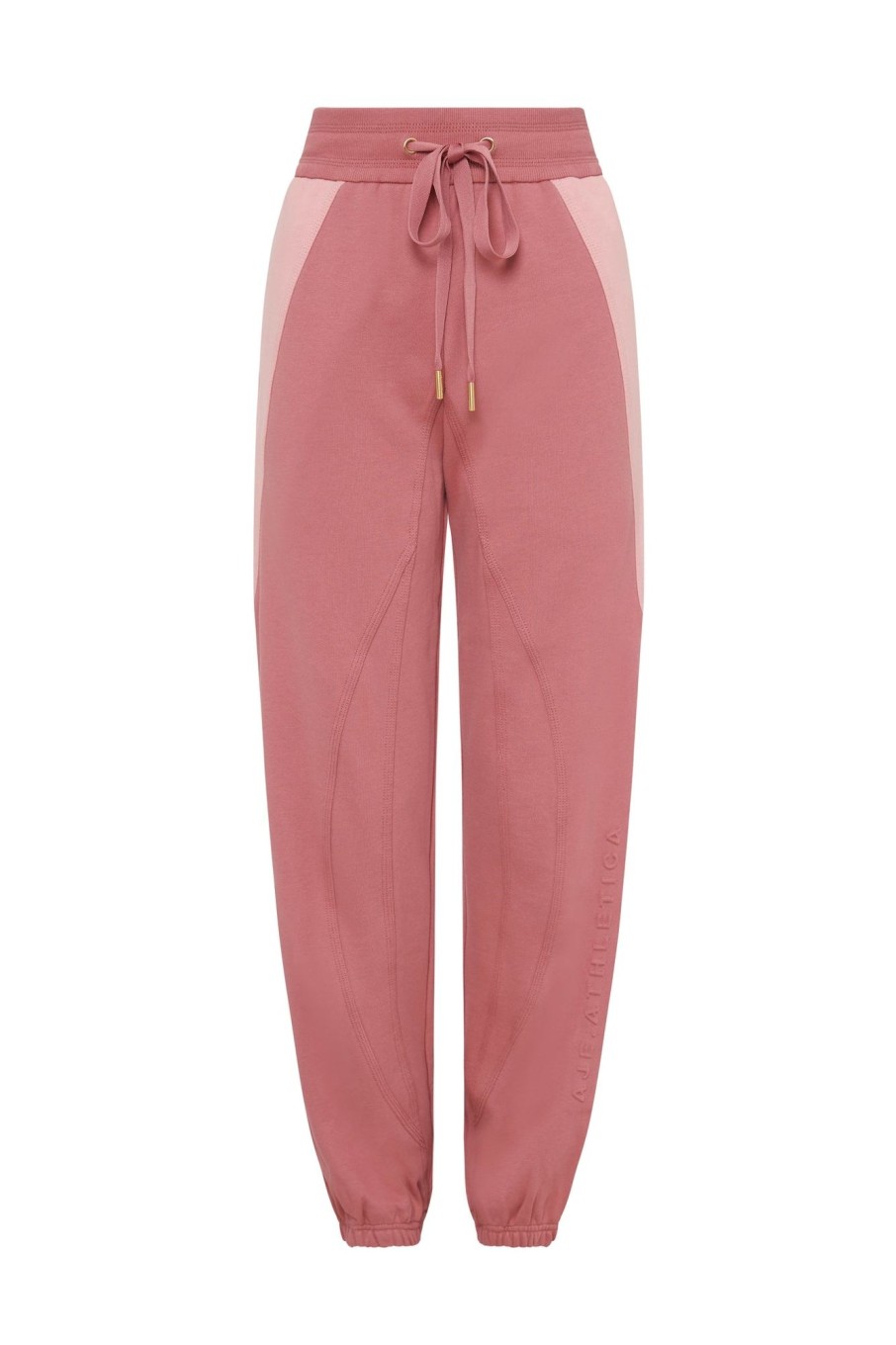 Bottoms Aje ATHLETICA | Contrast All Rounder Trackpants 506 Rose Pink/Rose Quartz