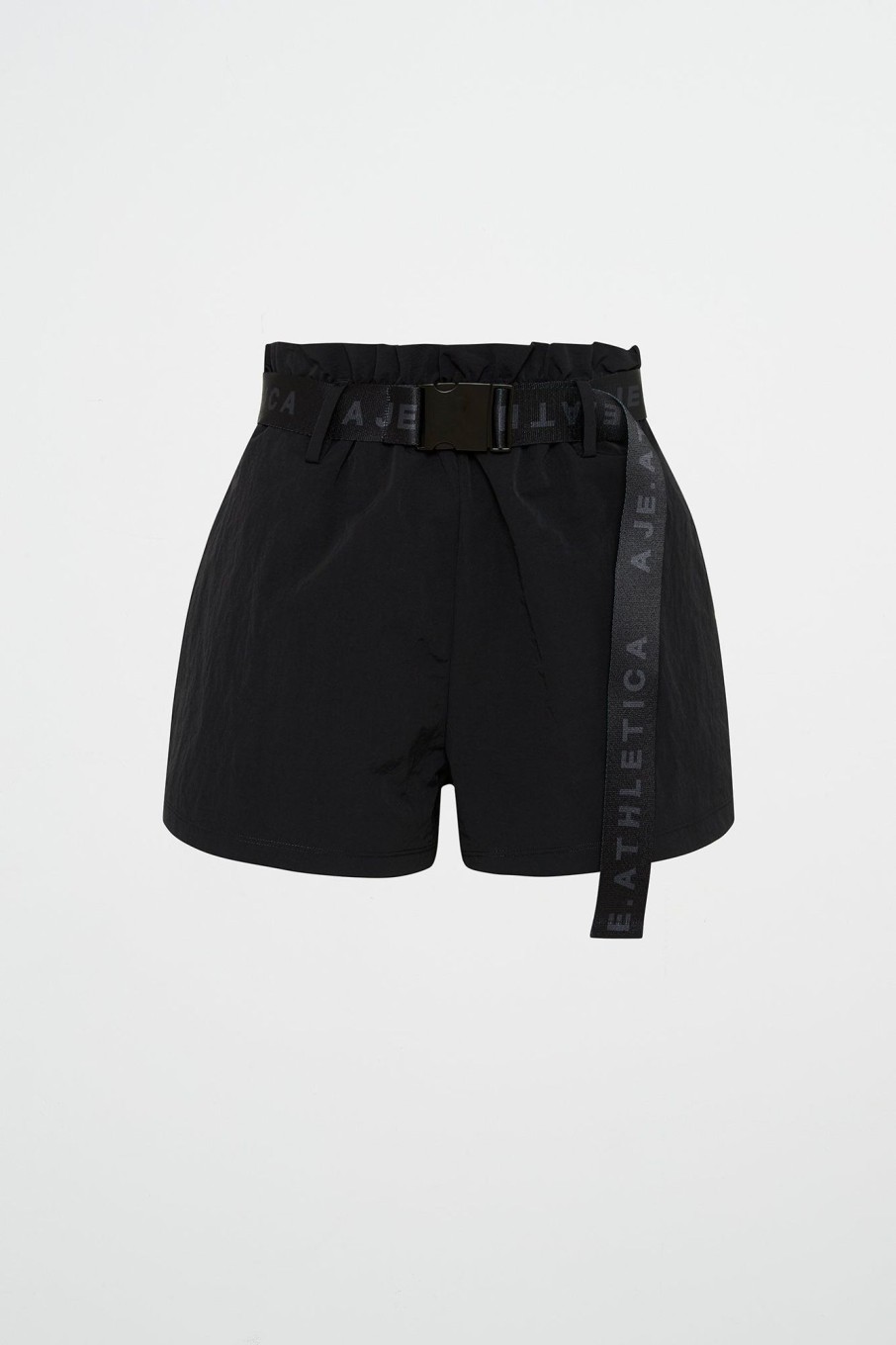 Bottoms Aje ATHLETICA | Paperbag Spray Shorts 365 Black