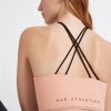 Tops Aje ATHLETICA | Cross Back Crop Top 301 Sunset Pink