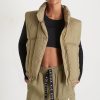 Outerwear Aje ATHLETICA | Puffer Vest 747 Soft Khaki