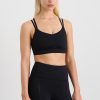 Tops Aje ATHLETICA | Double Strap Sports Bra 323 Black