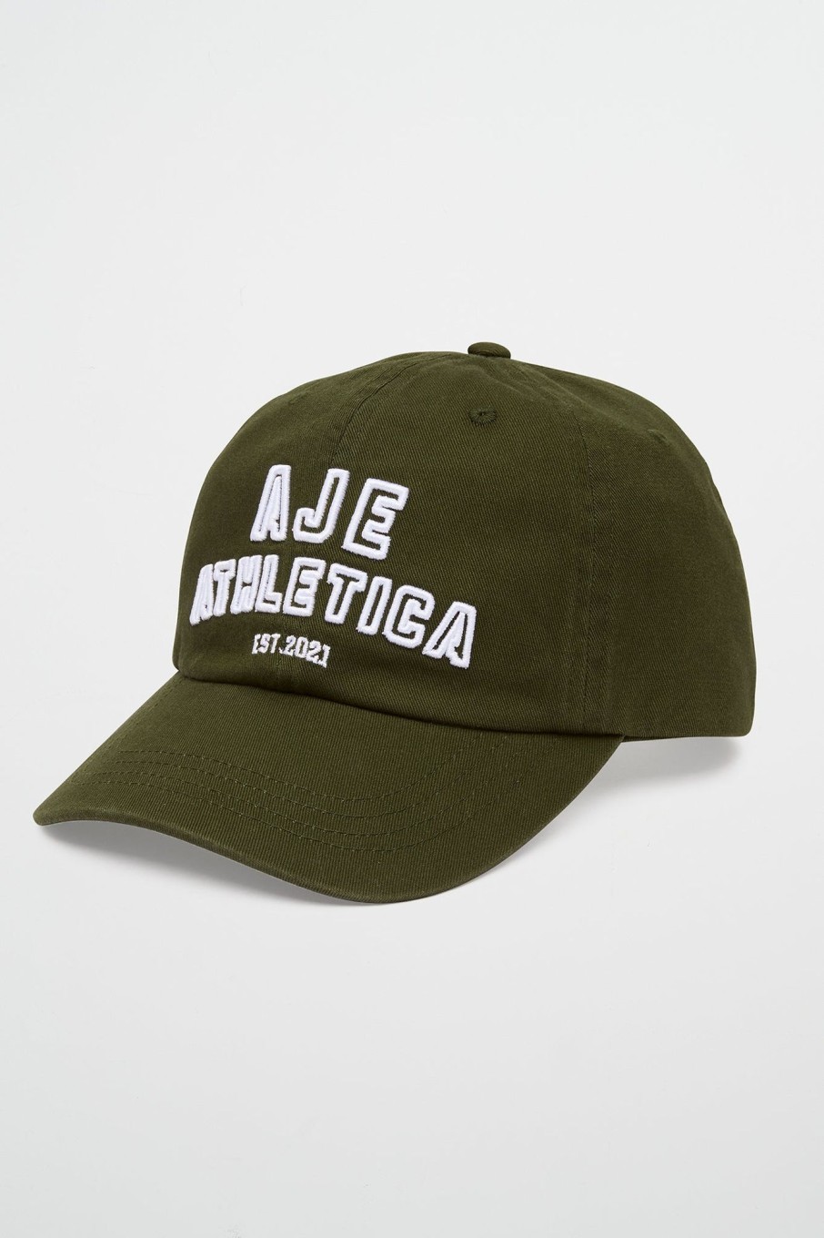 Accessories Aje ATHLETICA | Soft Stacked Sports Cap 901 Khaki/White