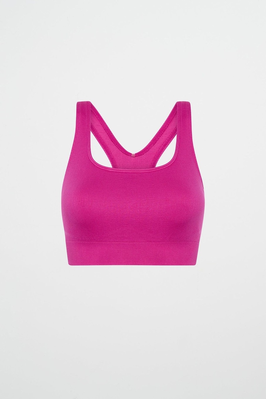 Tops Aje ATHLETICA | Seamless Crop 331 Power Pink