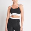 Tops Aje ATHLETICA | Light Support Sports Bra 320 Black/White