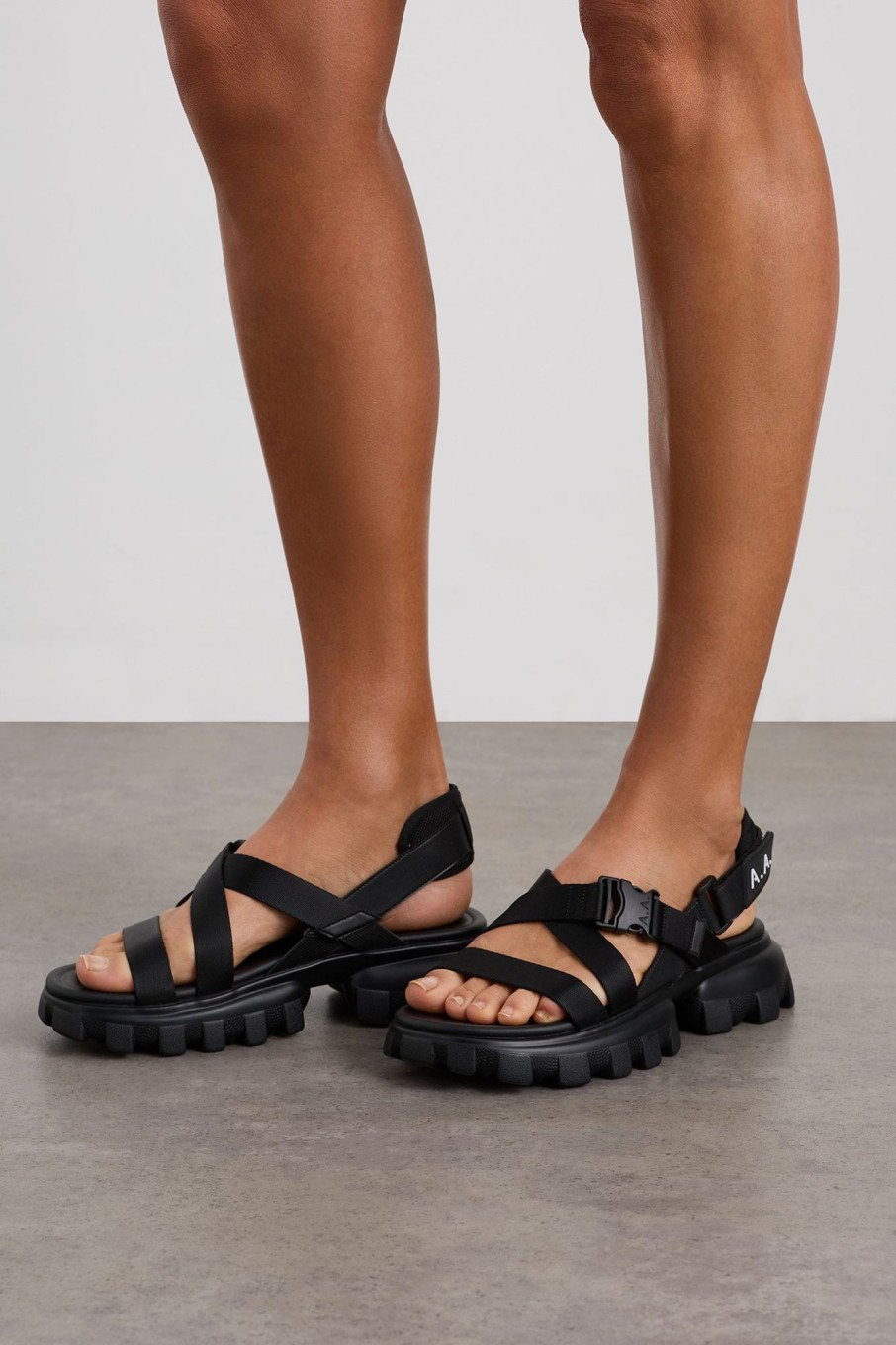 Accessories Aje ATHLETICA | Chunky Sports Sandal 976 Black