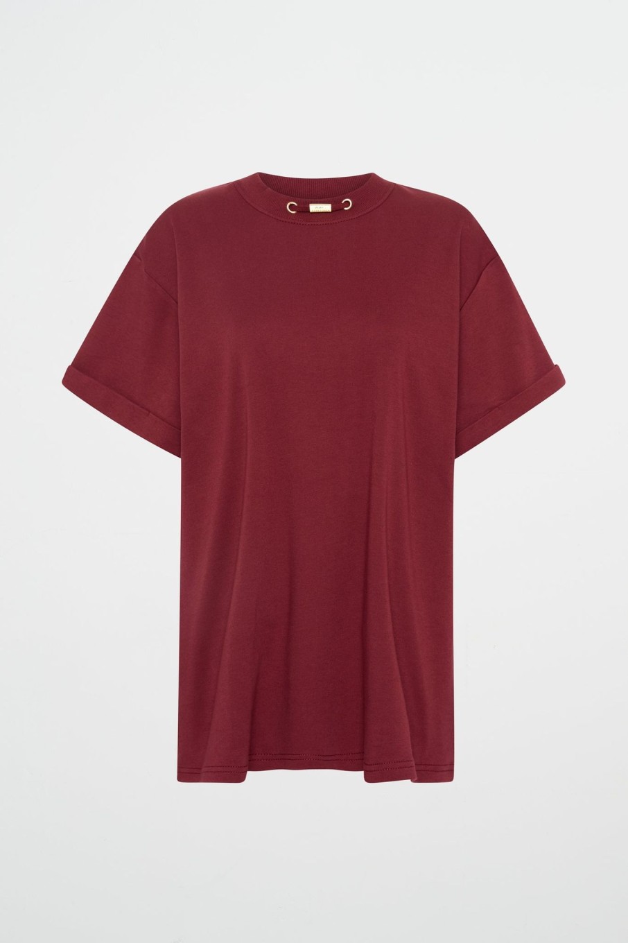 Tops Aje ATHLETICA | Boyfriend T-Shirt 120 Plum Red