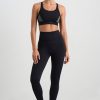 Bottoms Aje ATHLETICA | Contrast Leggings 203 Black Moss Green